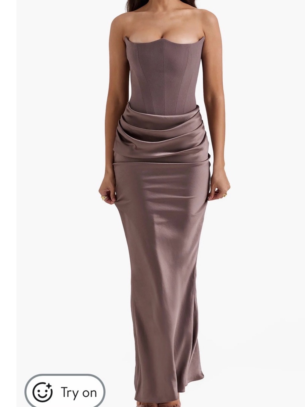 House of CB Persephone Strapless Dress